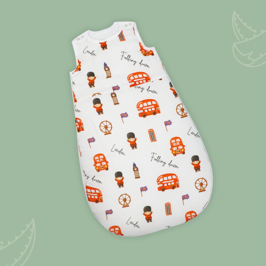 London Bridge - Organic Muslin Aloe Vera Sleep Bag (upto 9 months)