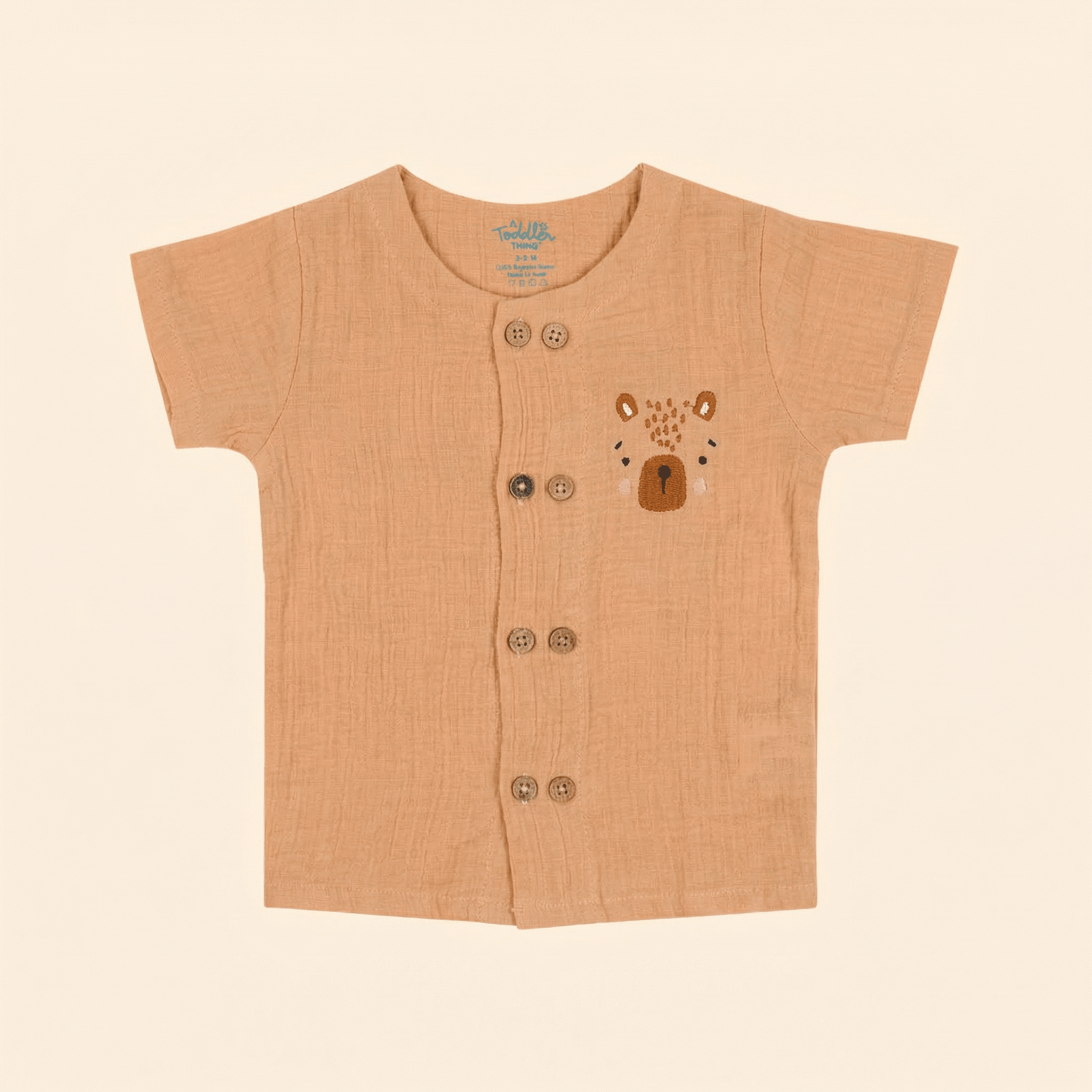 Lil Koala - Crinkled Muslin Co-ord Set