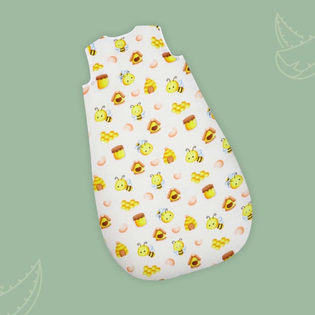 Bumble Bee - Organic Muslin Aloe Vera Sleep Bag (upto 9 months)