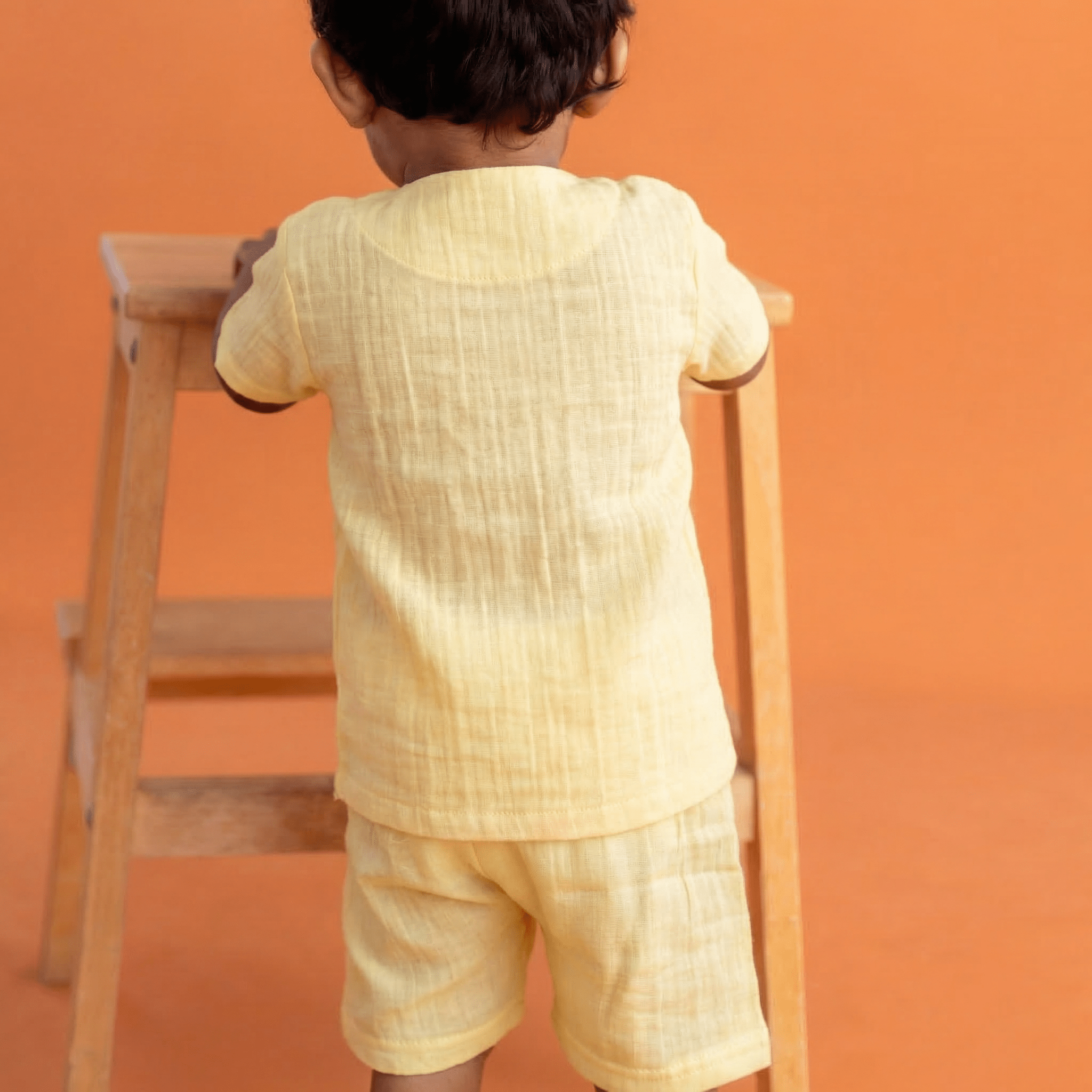 Lil Koala - Crinkled Muslin Co-ord Set