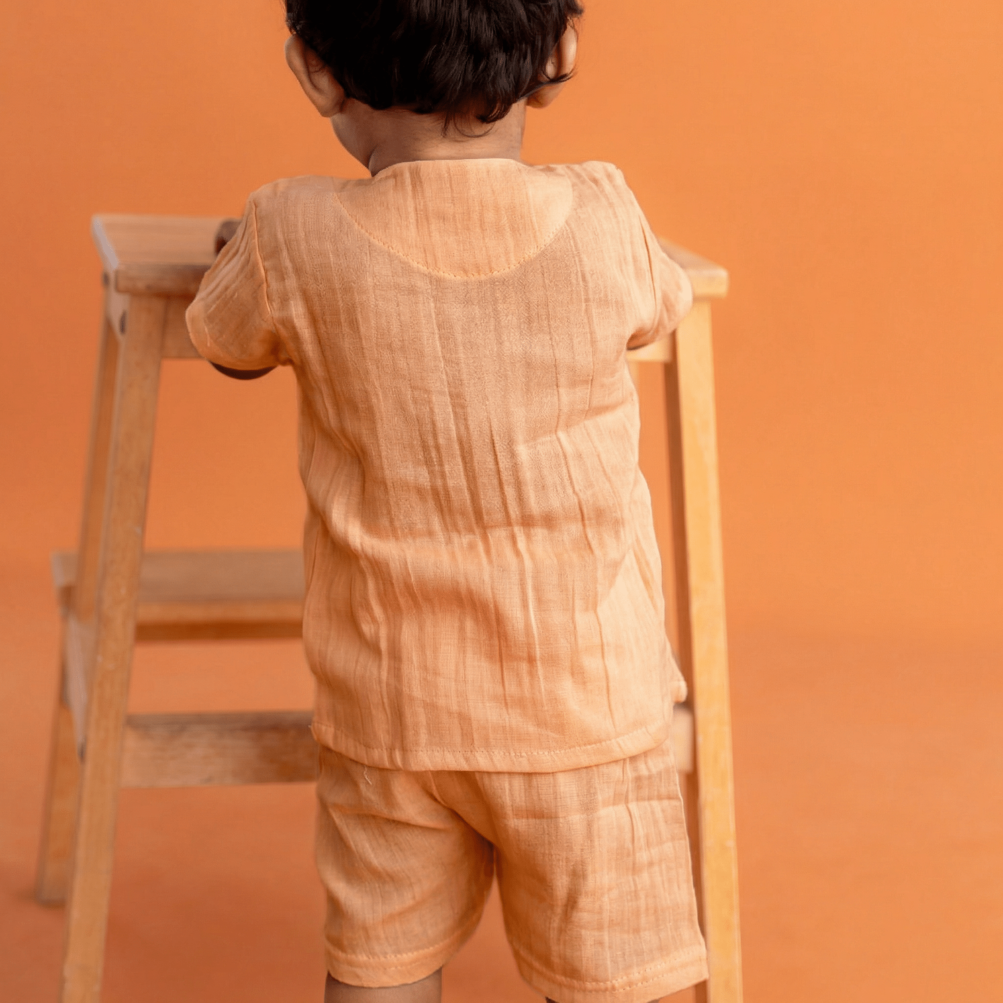 Lil Koala - Crinkled Muslin Co-ord Set