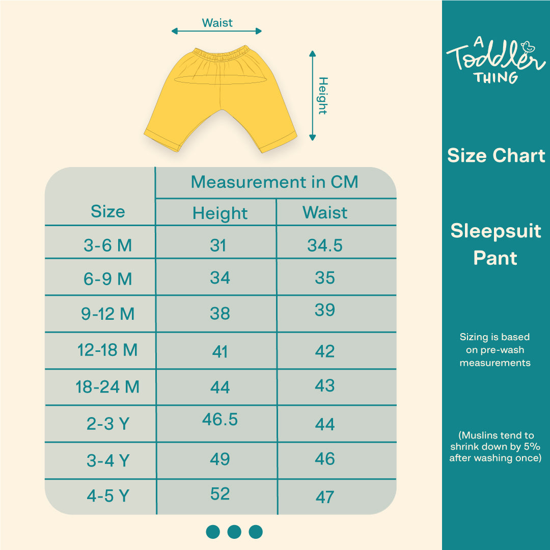 Ikatlings - Muslin Sleep Suit for babies and kids (Unisex)