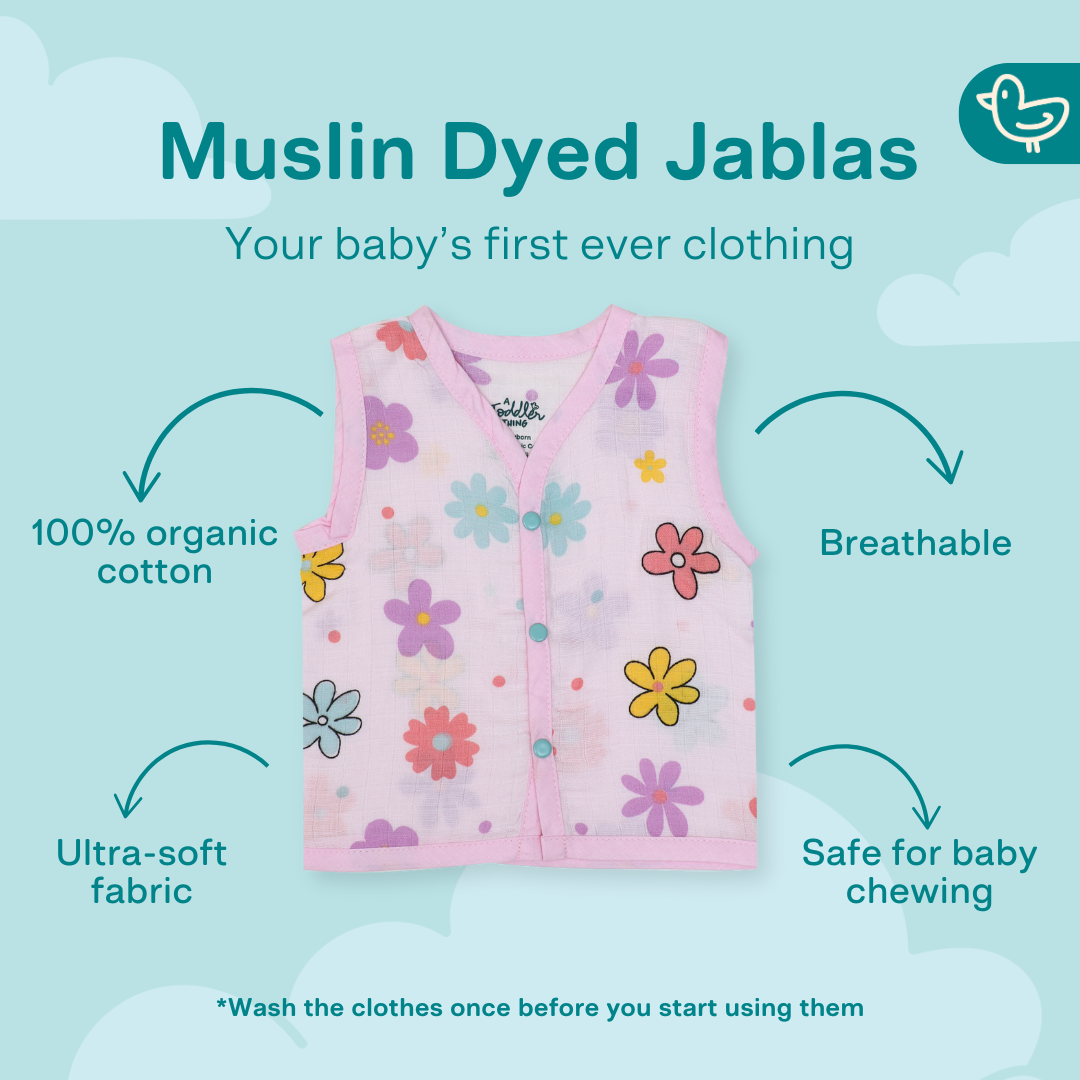 Muslin Jabla Button Colour Edition - Combo Packs