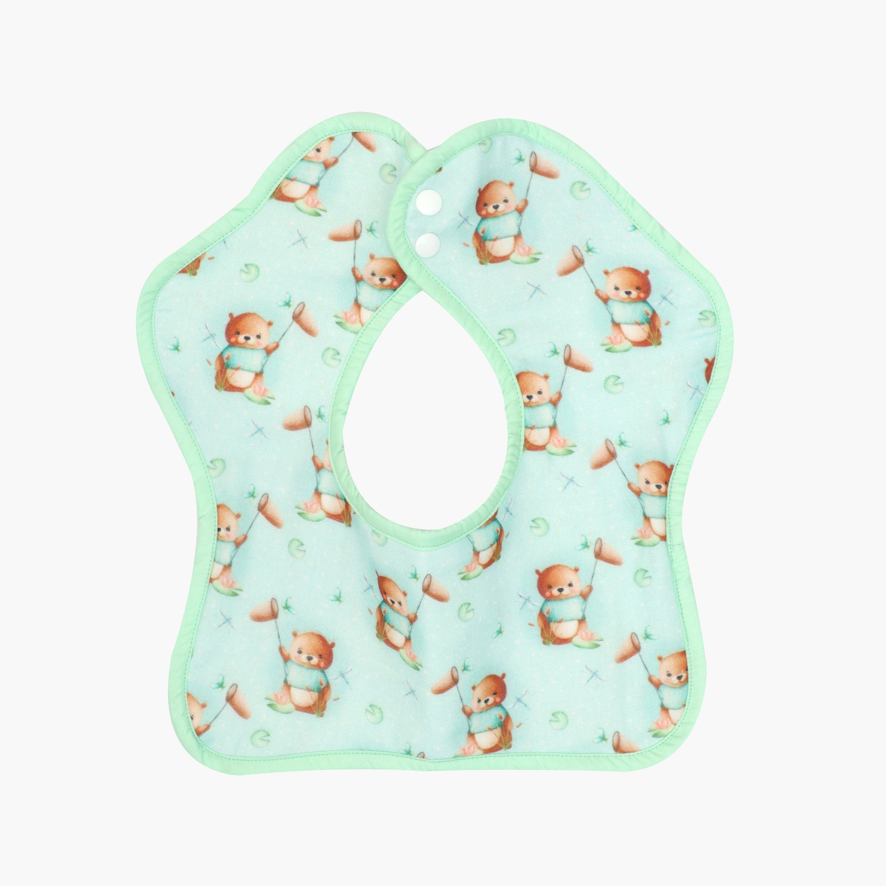 Owl Dreams - Muslin Bib ( 6 - 12 Months )