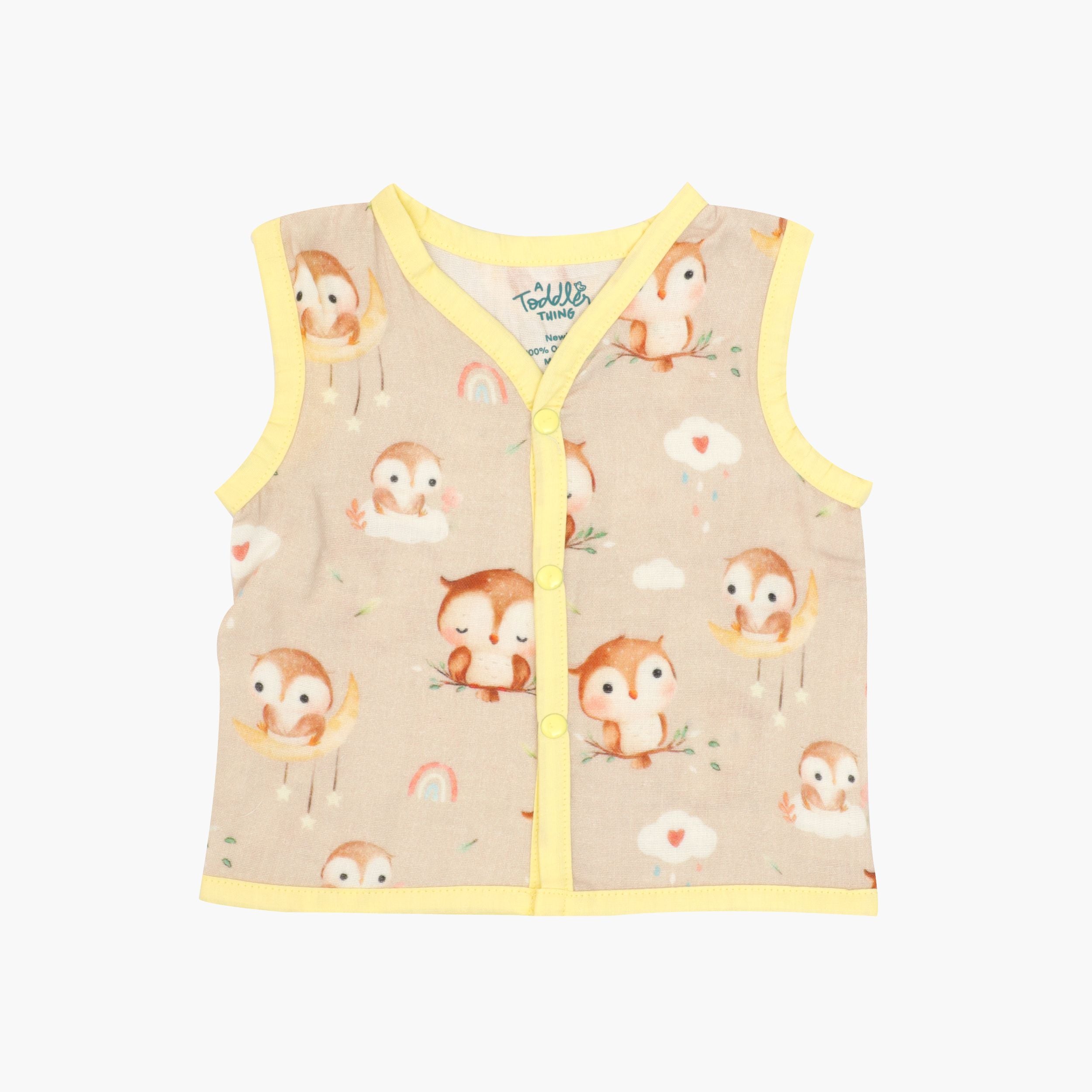 Owl Dreams - Muslin 5 Piece Gift Set (0-3 Months)