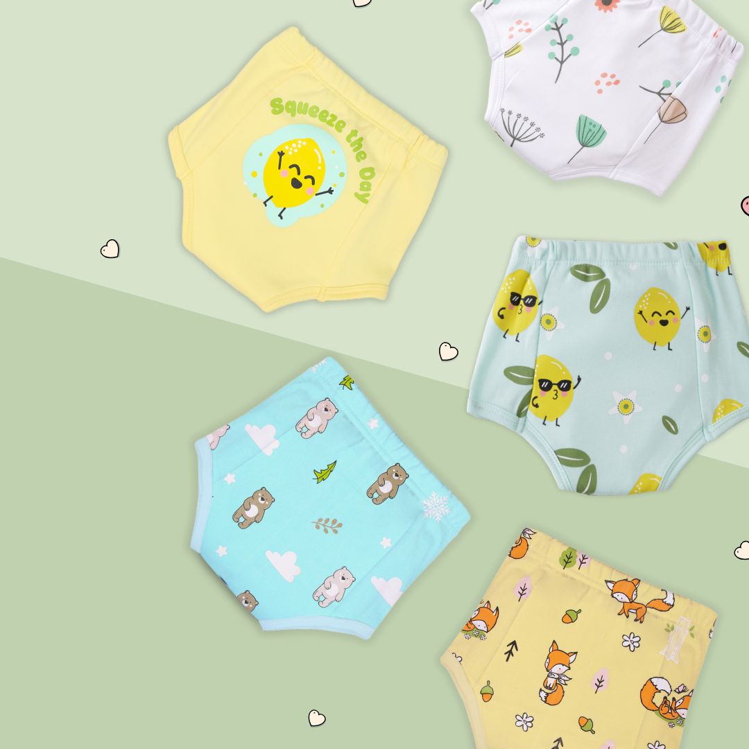 3-4 Years (Pack of 5) - Ultra Undies - Baby Padded Underwear