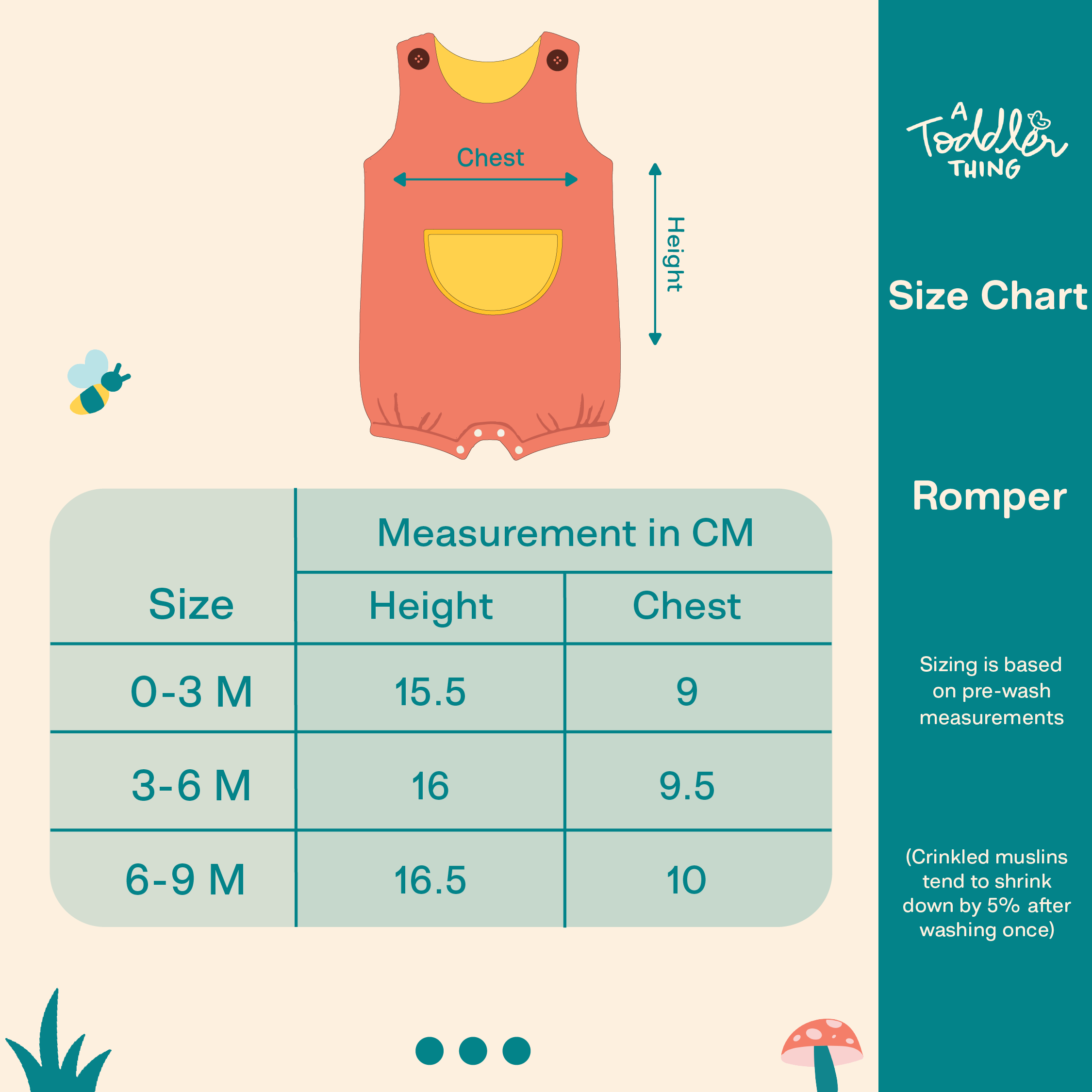 Dreamsky - Crinkled Muslin Romper Pack of 3