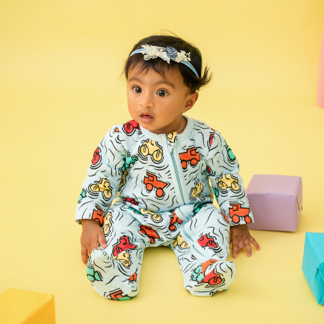 Snuggle Puff - Quilted Bodysuit