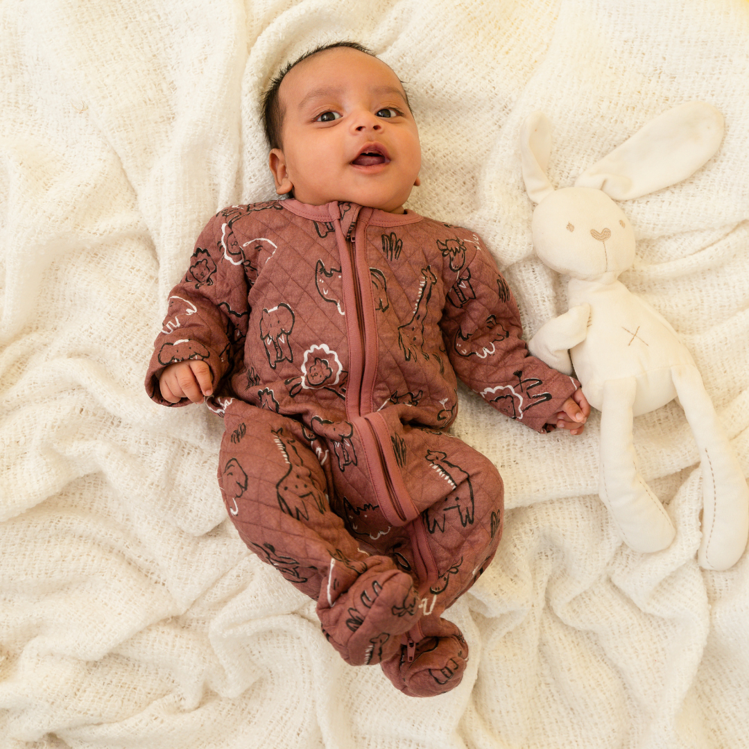 Cozy Nest - Quilted Bodysuit