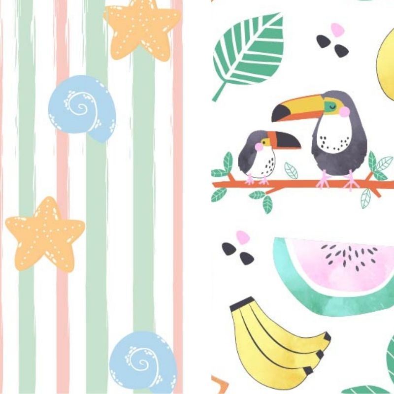 Beaky Stripes - Muslin 10 Piece Combo Pack (0-3M)