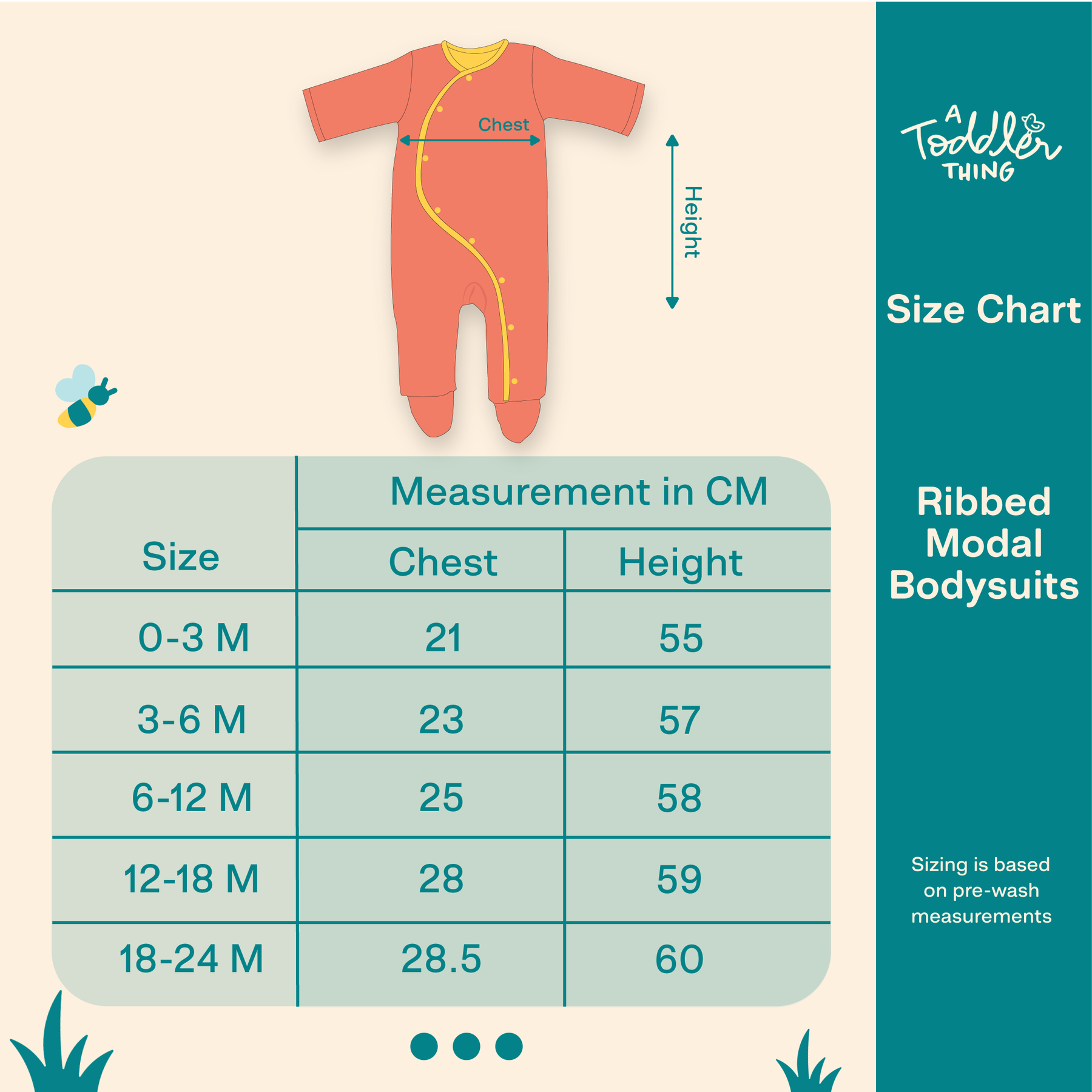 Sky Candy - Ribbed Modal Bodysuit