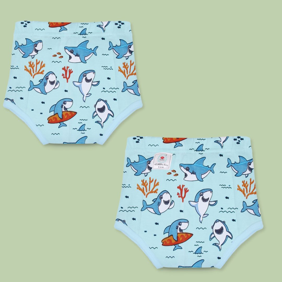 6-12 Months (Pack of 5) - Ultra Undies - Baby Padded Underwear