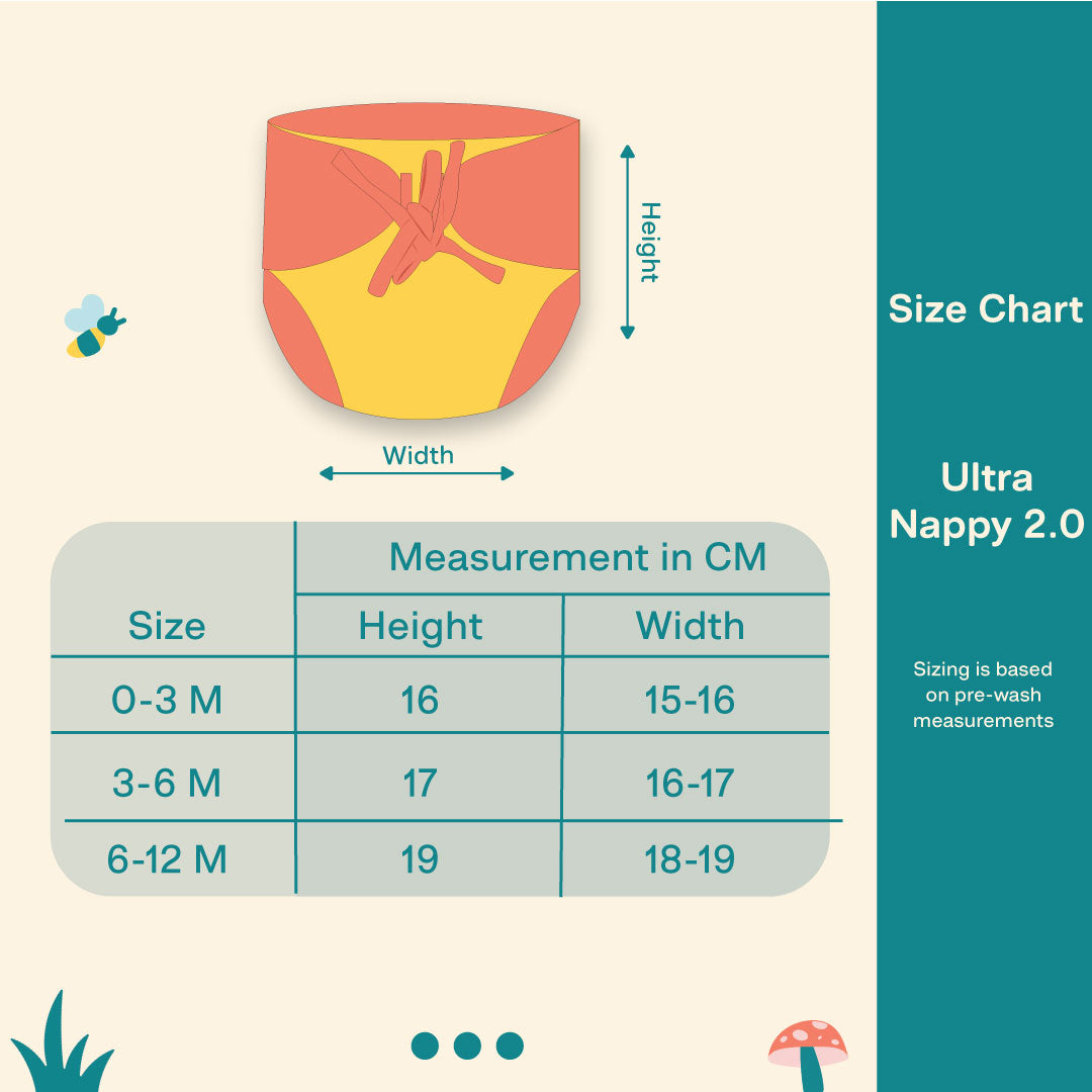 Peach Wrap - Ultra Nappy 2.0