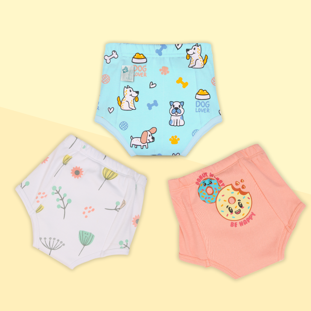 3-4 Years (Pack of 3) - Ultra Undies - Baby Padded Underwear