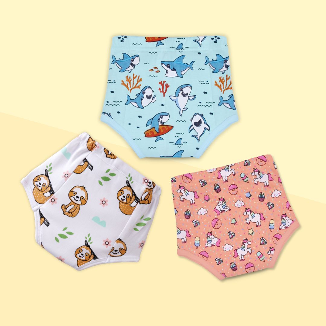 3-4 Years (Pack of 3) - Ultra Undies - Baby Padded Underwear