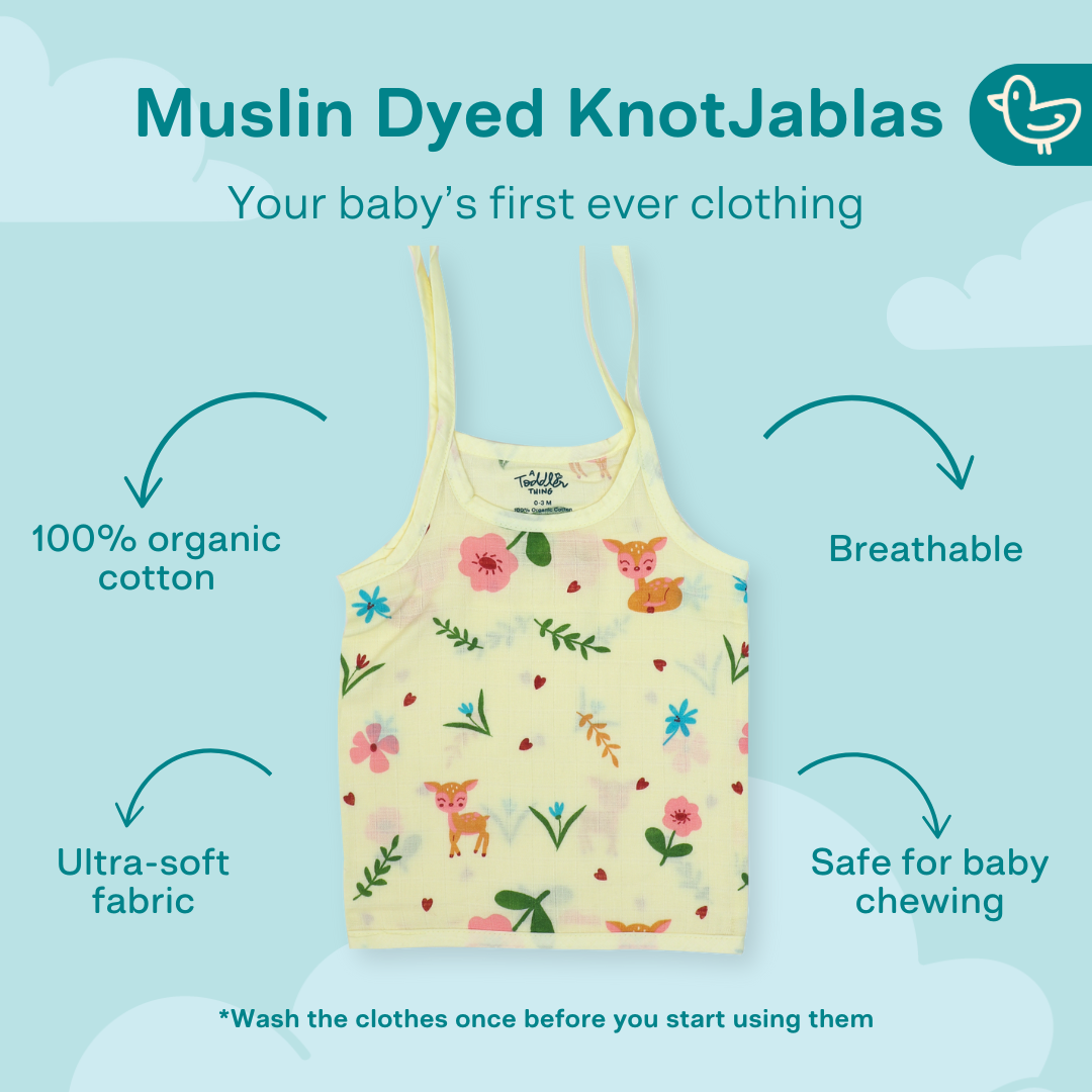 Muslin Jabla Knot Type Colour Edition - Combo Packs