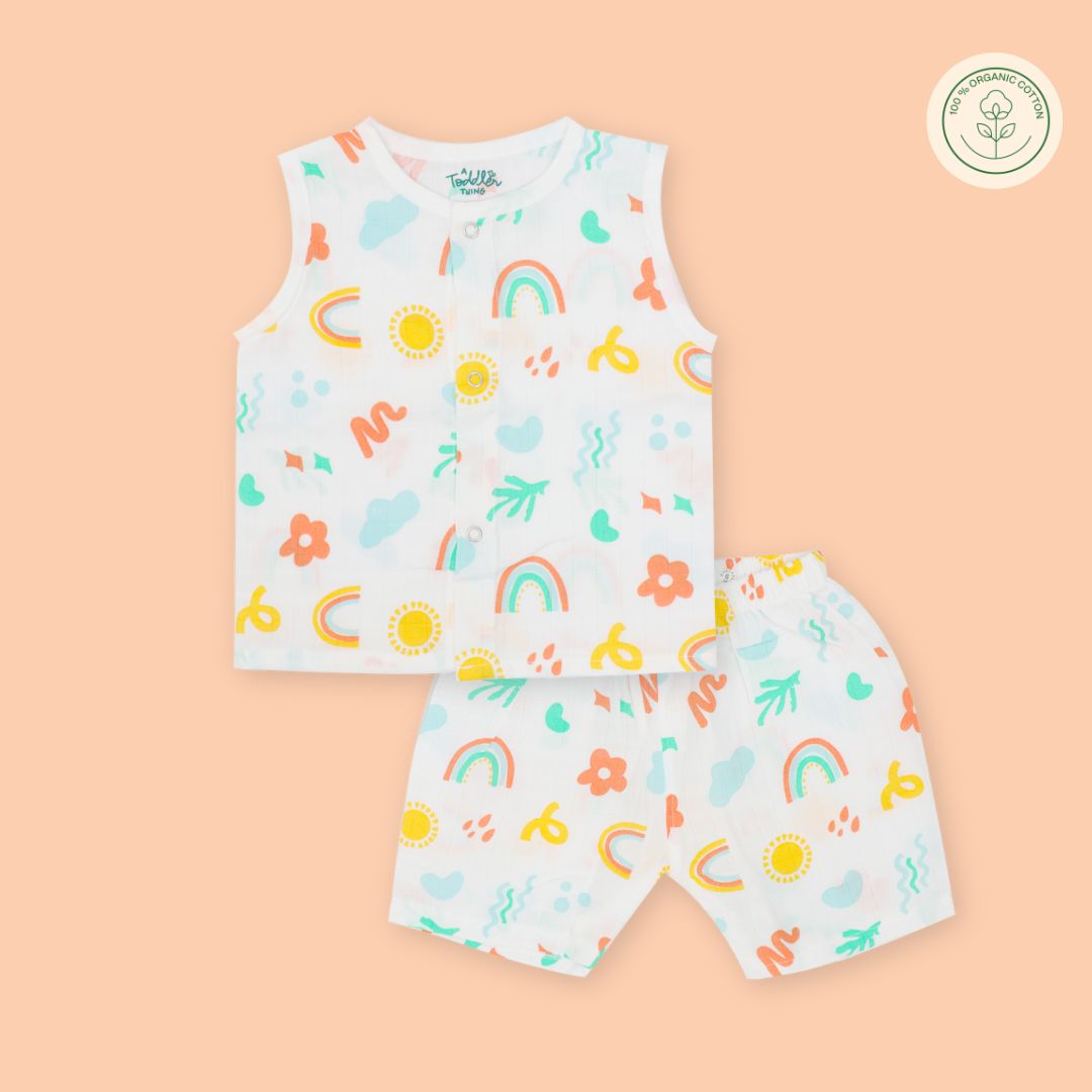 Doodle - Muslin Jabla and Shorts for Babies and Toddlers