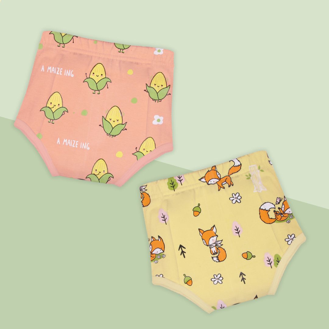6-12 Months (Pack of 2) - Ultra Undies - Baby Padded Underwear
