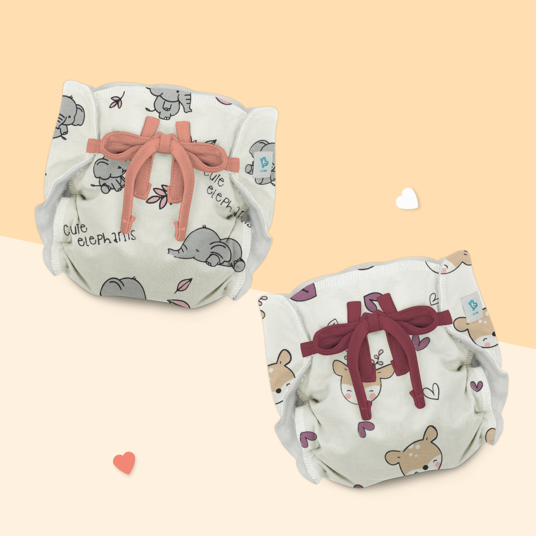 Baby Heart - Ultra Nappies 2.0 (Pack of 2)