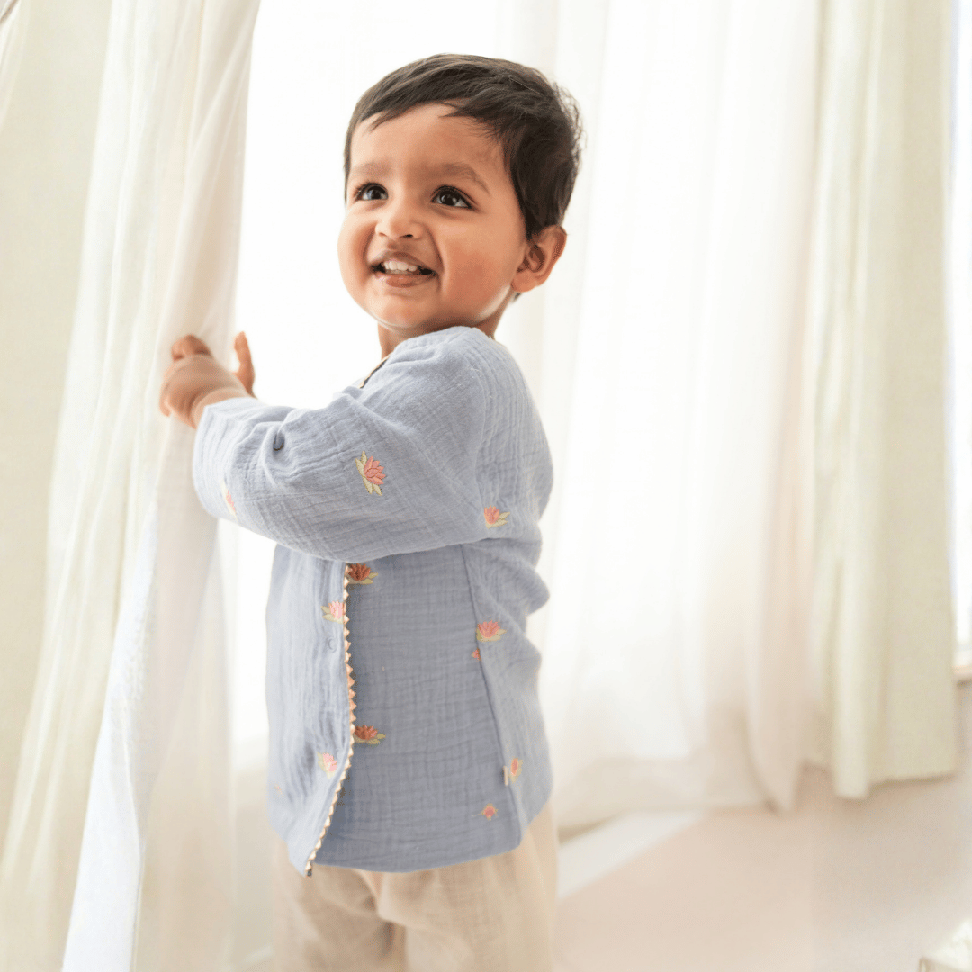 Amra - Crinkled Kurta and Pant