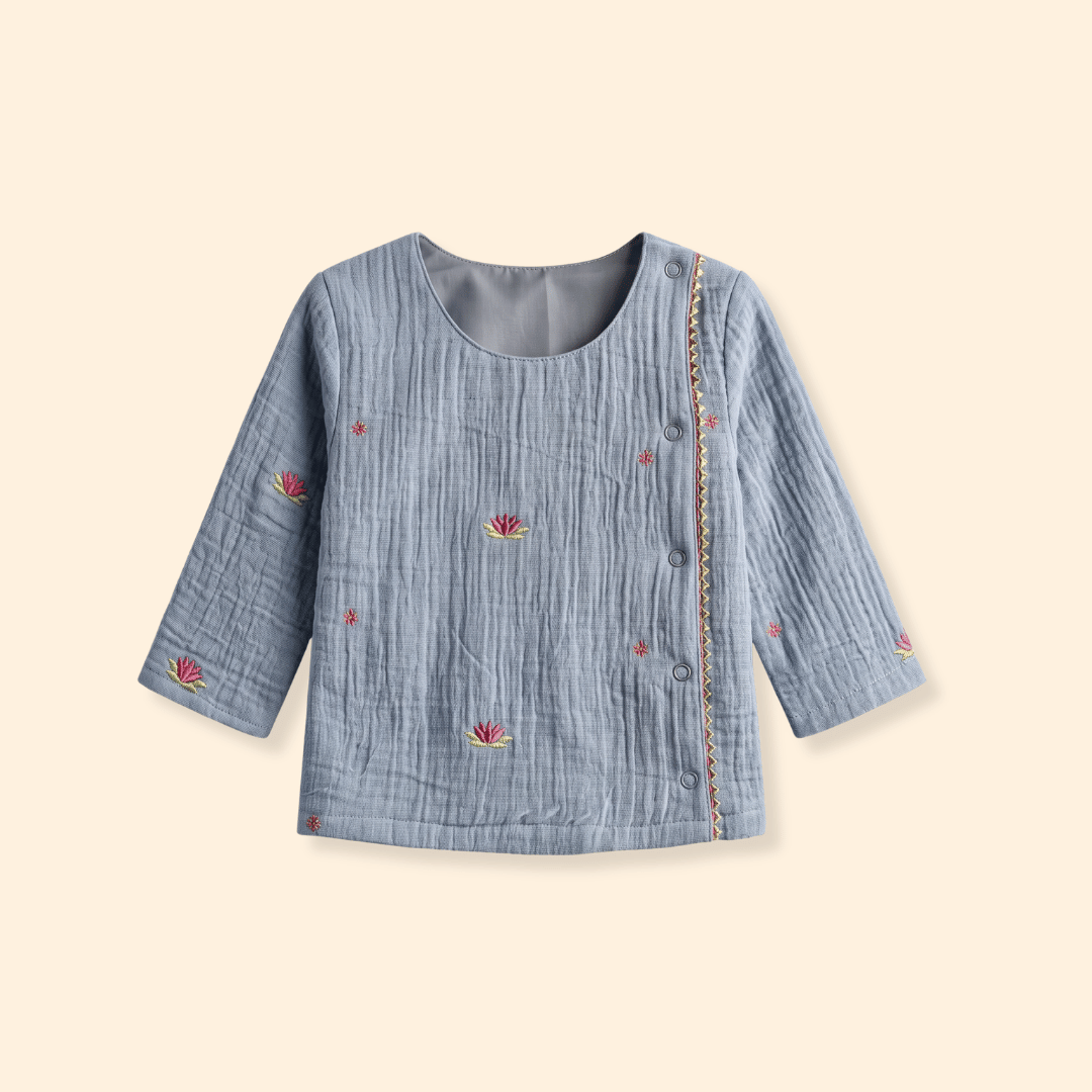 Amra - Crinkled Kurta and Pant
