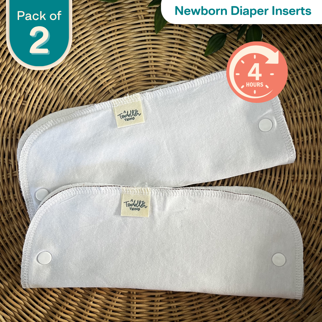 Newborn Diaper Inserts - Pack of 2