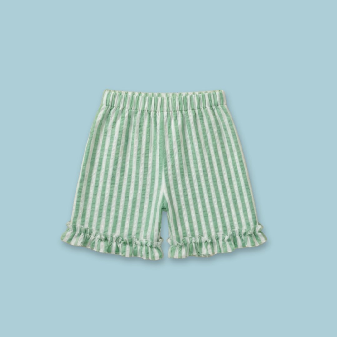 Tutti Frutti - Seersucker T-Shirt & Shorts for Girls