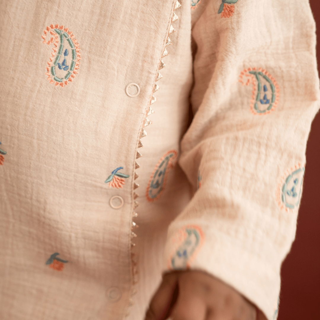 Amra - Crinkled Kurta and Pant