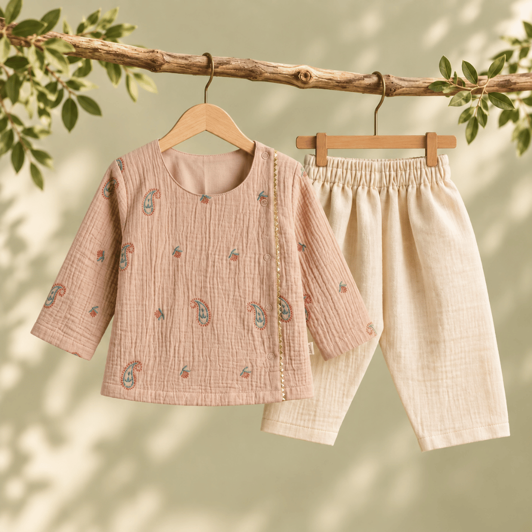 Amra - Crinkled Kurta and Pant
