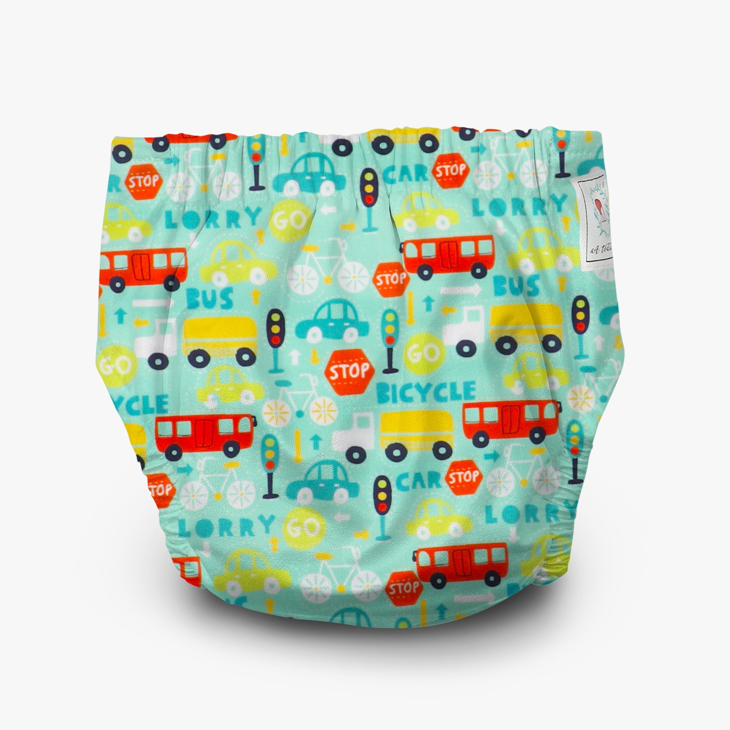 Traffic Jam - Newborn Diaper With 1 Insert (2.5kgs-6kgs)