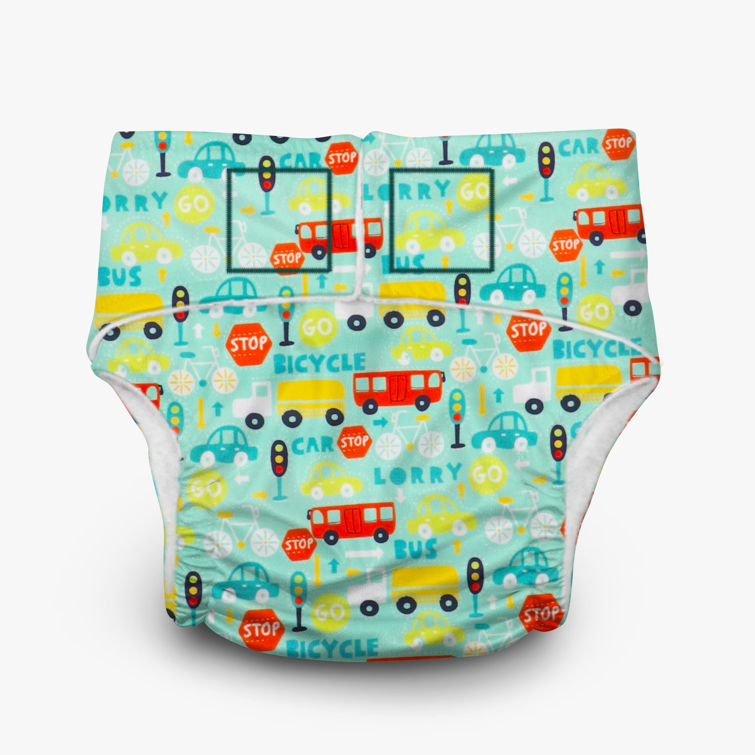 Traffic Jam - Newborn Diaper With 1 Insert (2.5kgs-6kgs)