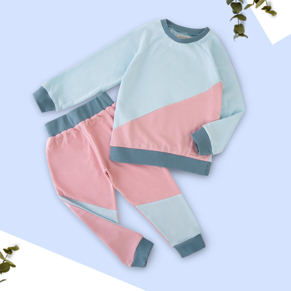 TotWear - Cotton Candy - Sweatshirt and Joggers