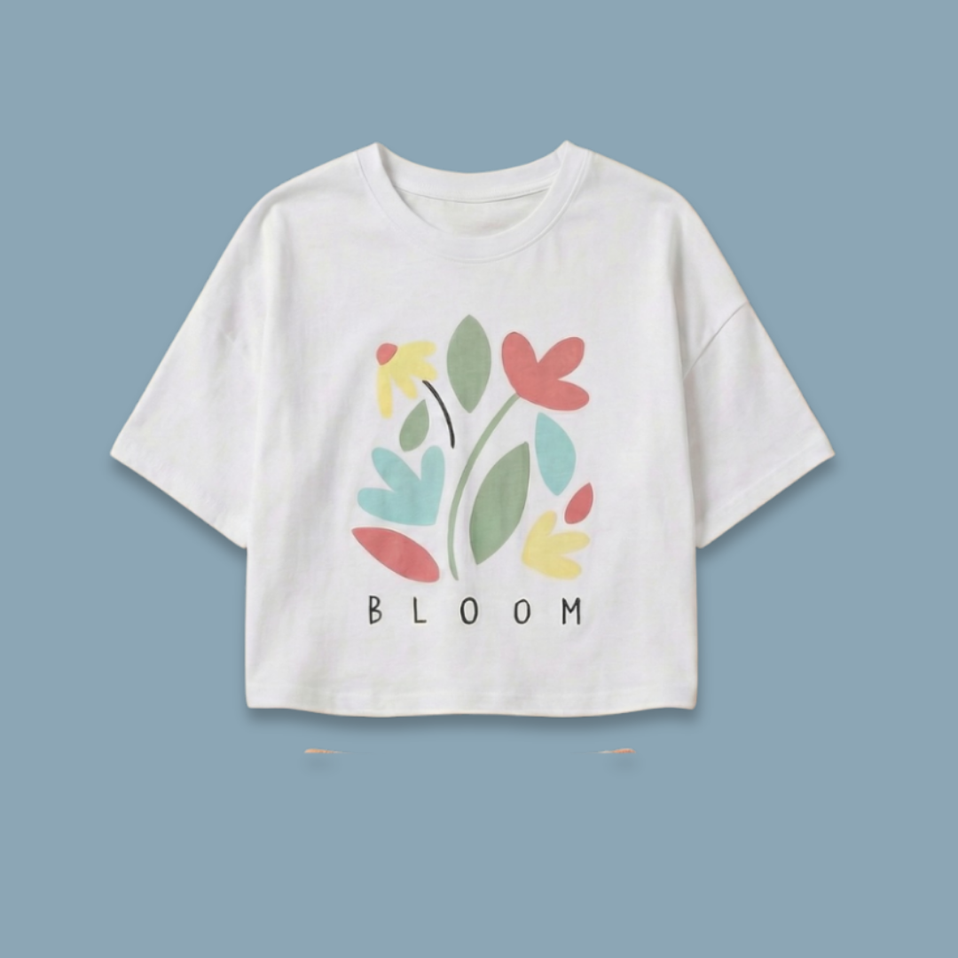 Tutti Frutti - Seersucker T-Shirt & Shorts for Girls