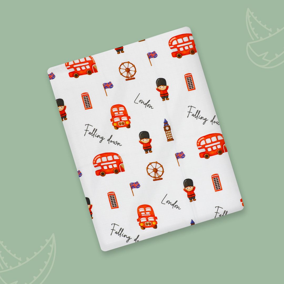 London Bridge - Organic Muslin Aloe Vera Towel