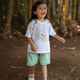 Turtle Tide - Seersucker T-Shirt & Shorts for Girls