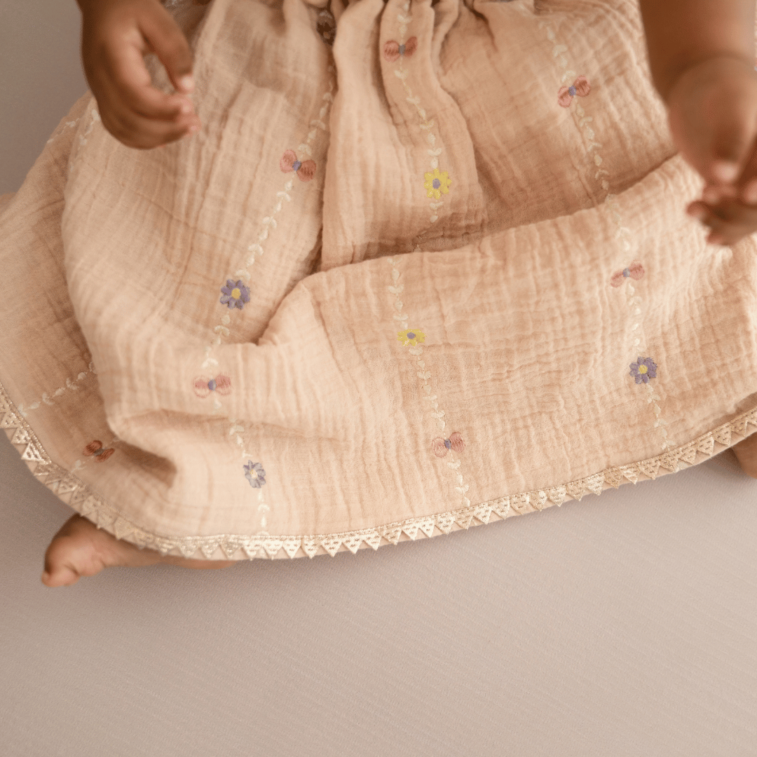 Malar - Crinkled Halter Neck Top and Skirt