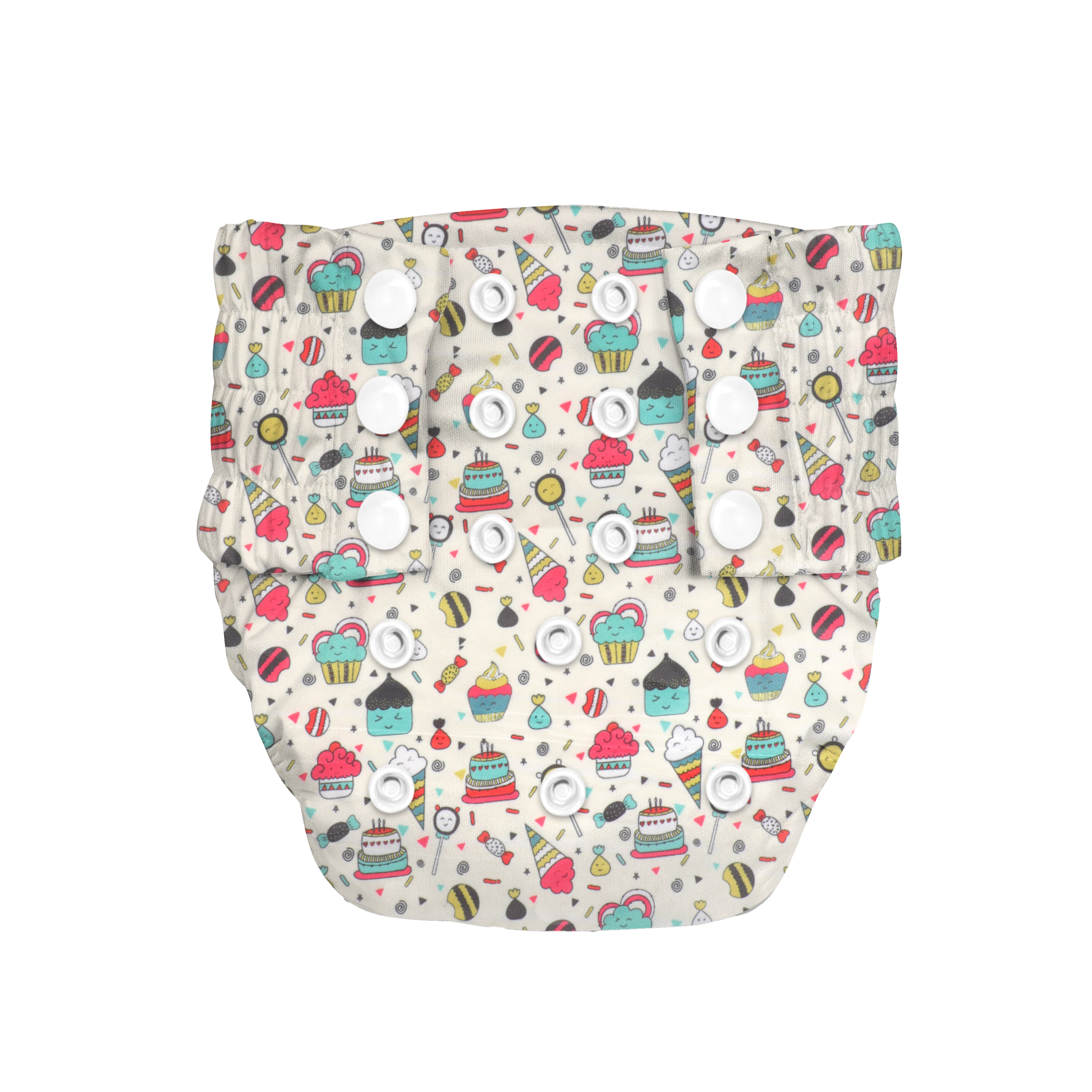 Indigo - Newborn Cloth Diaper 2.0 with 1 cotton Insert (2 kg - 5 kg)