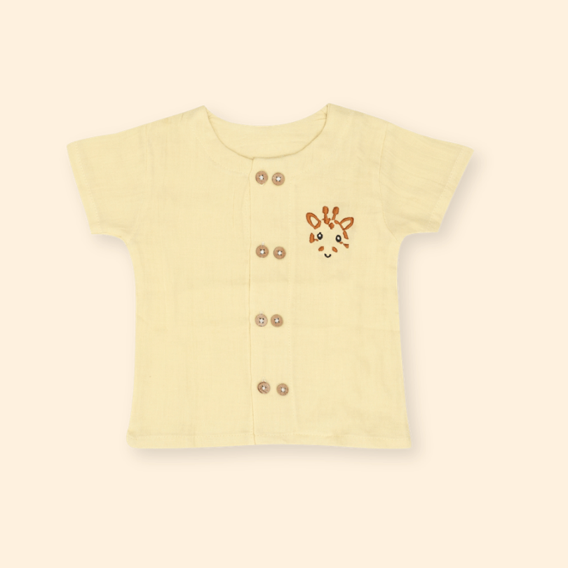 Sunnyraff - Crinkled Muslin Co-ord Set