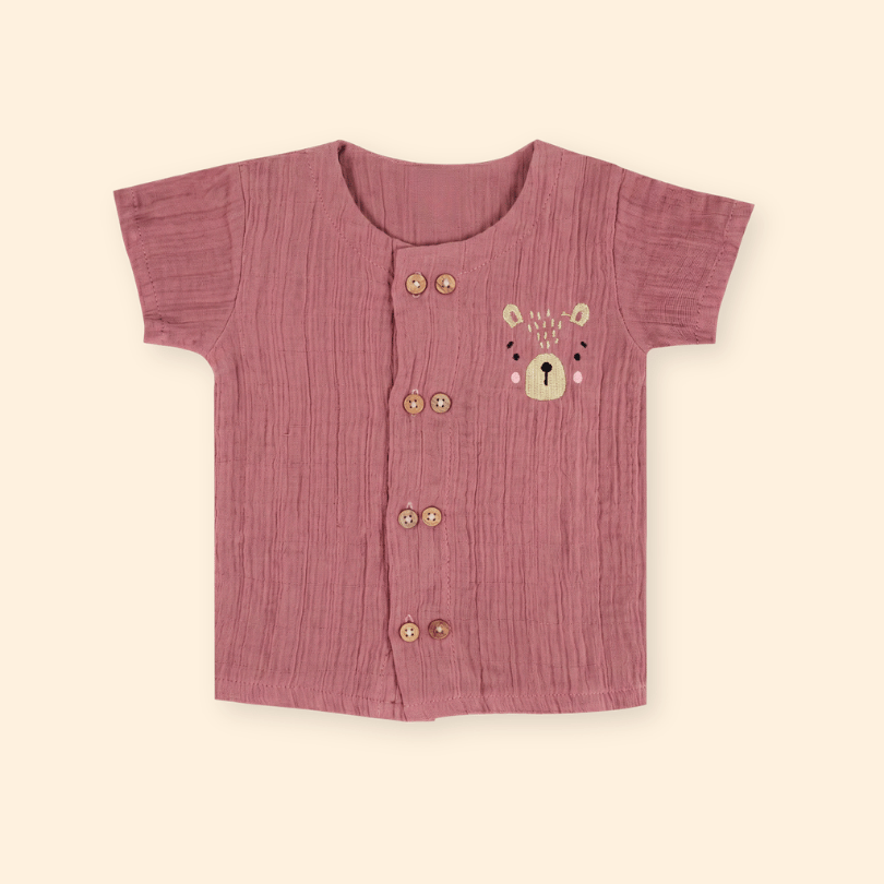 Sunnyraff - Crinkled Muslin Co-ord Set