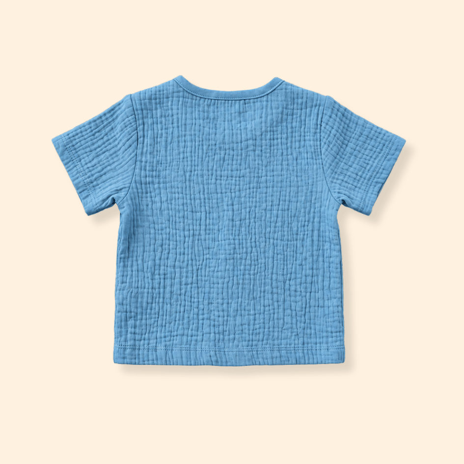 Rusty Cactus - Crinkled Muslin Co-ord Set with Pocket