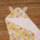 Zoodle Blocks - Muslin Hooded Towels for Babies and Kids