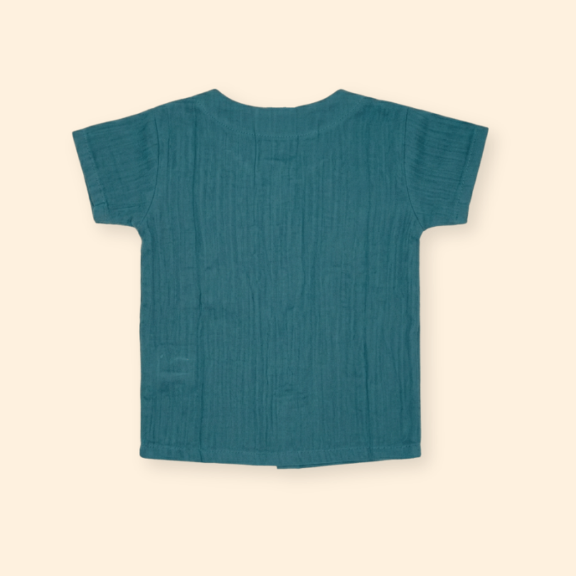 Sunnyraff - Crinkled Muslin Co-ord Set