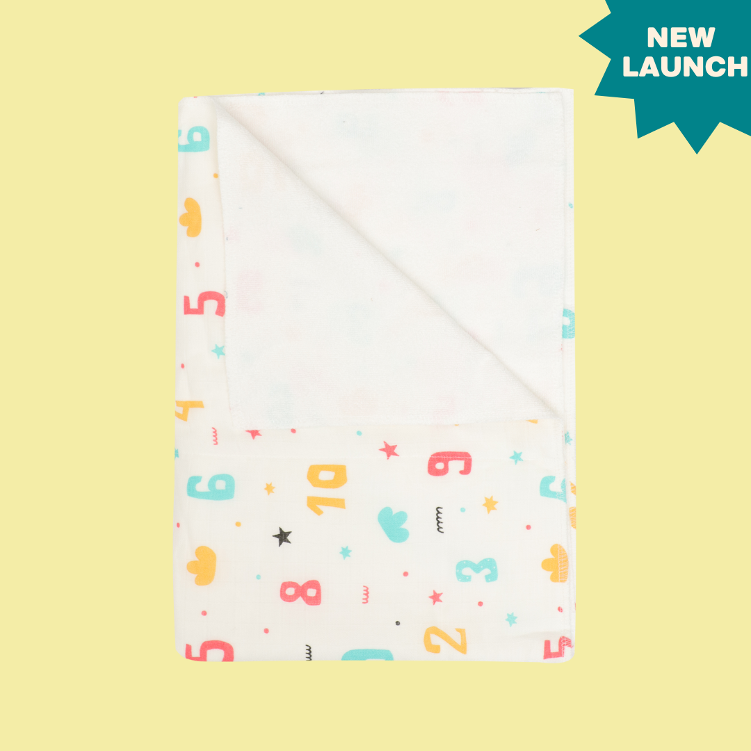 Count Down Muslin Dry Sheet