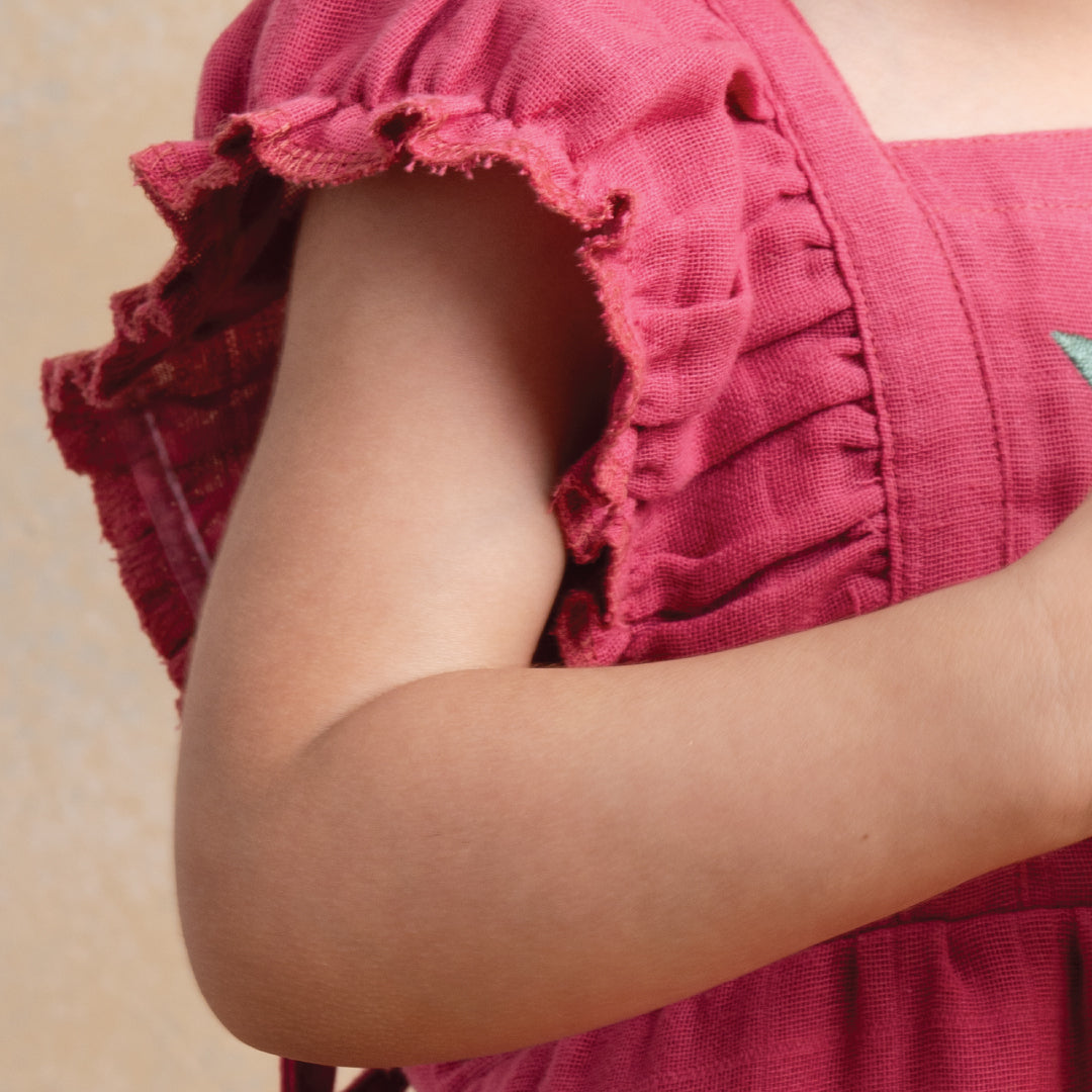 Little Birdie - Muslin frock for girls
