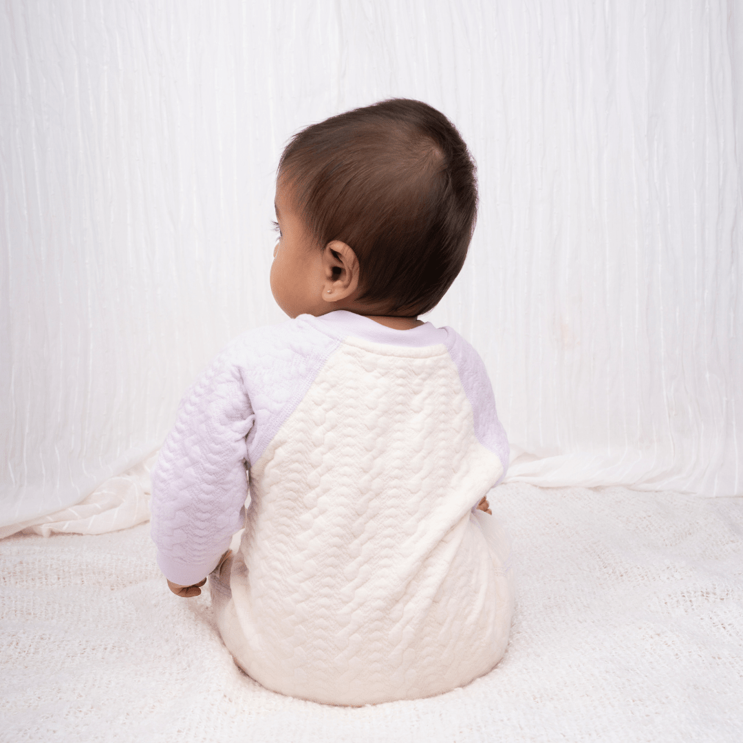 Lilac Tiny Roars - Full sleeve Bodysuit