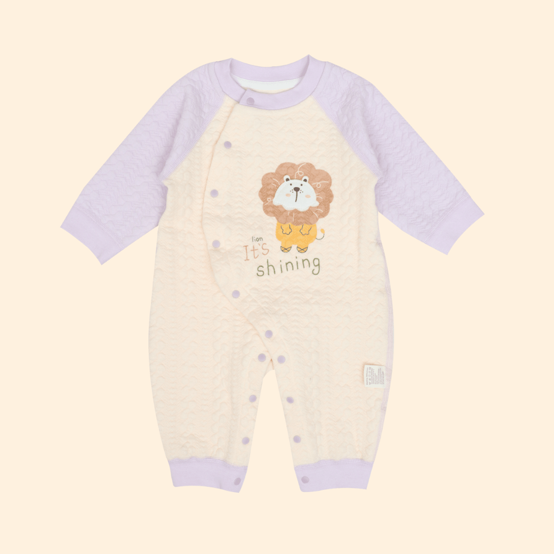 Lilac Tiny Roars - Full sleeve Bodysuit