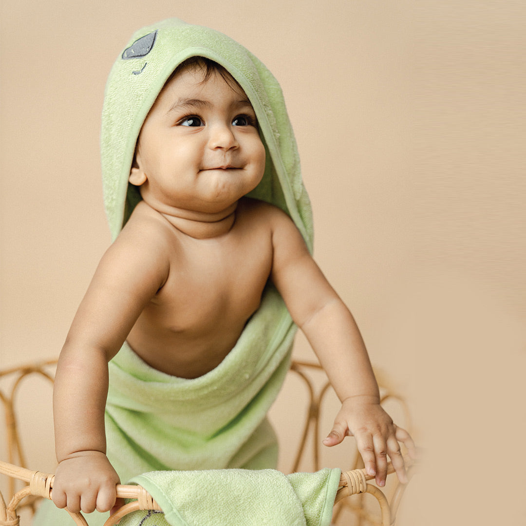 Hooded Terry Towels for Babies and Kids
