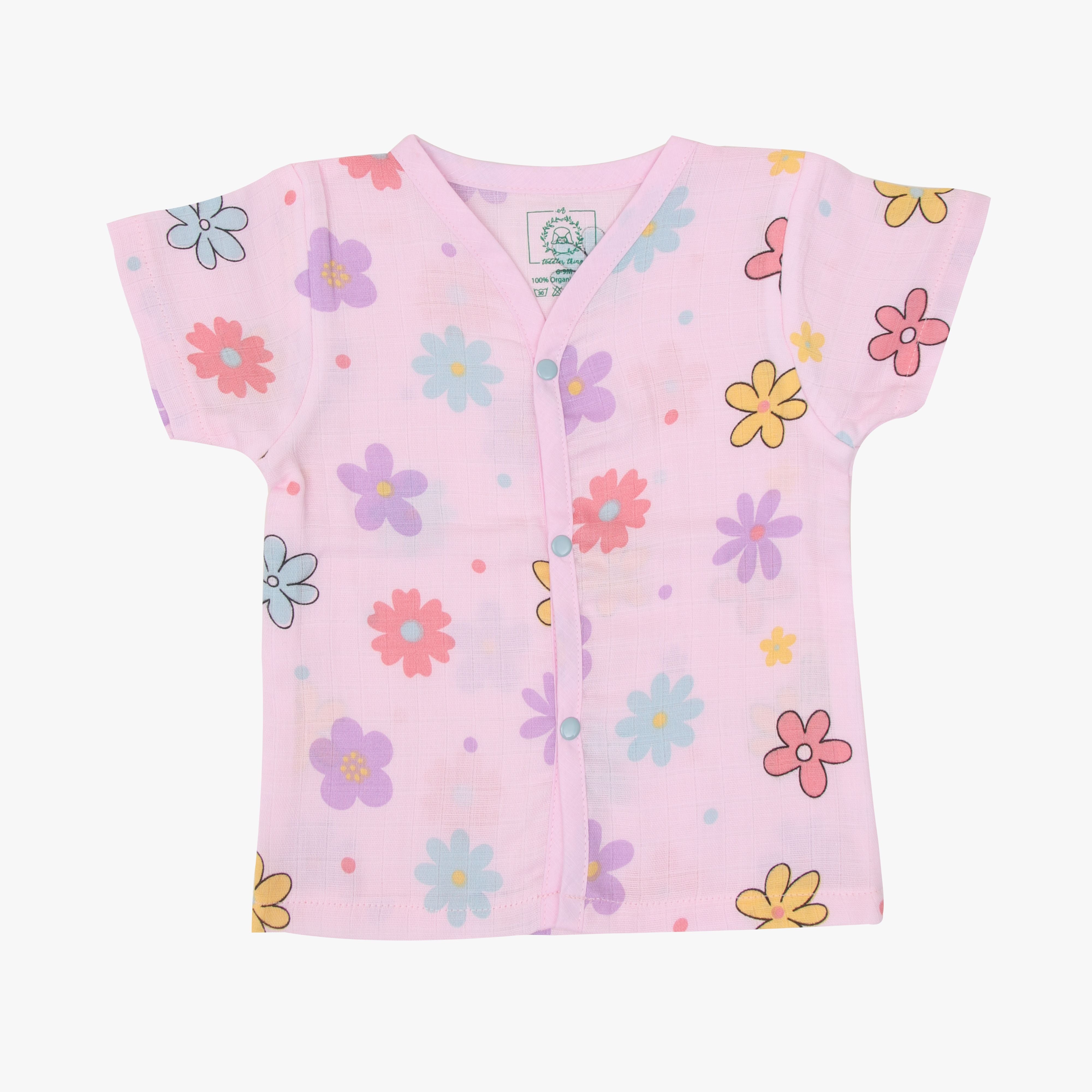 Flower Puff - Muslin Sleep Suit for babies and kids (Unisex)