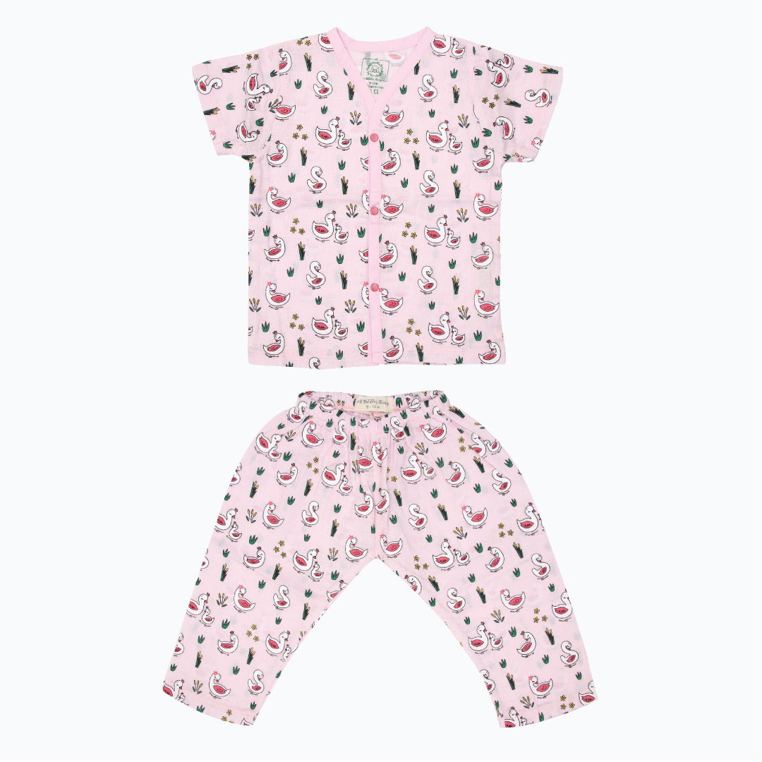 Swan Lake - Muslin Sleep Suit for babies and kids (Unisex)