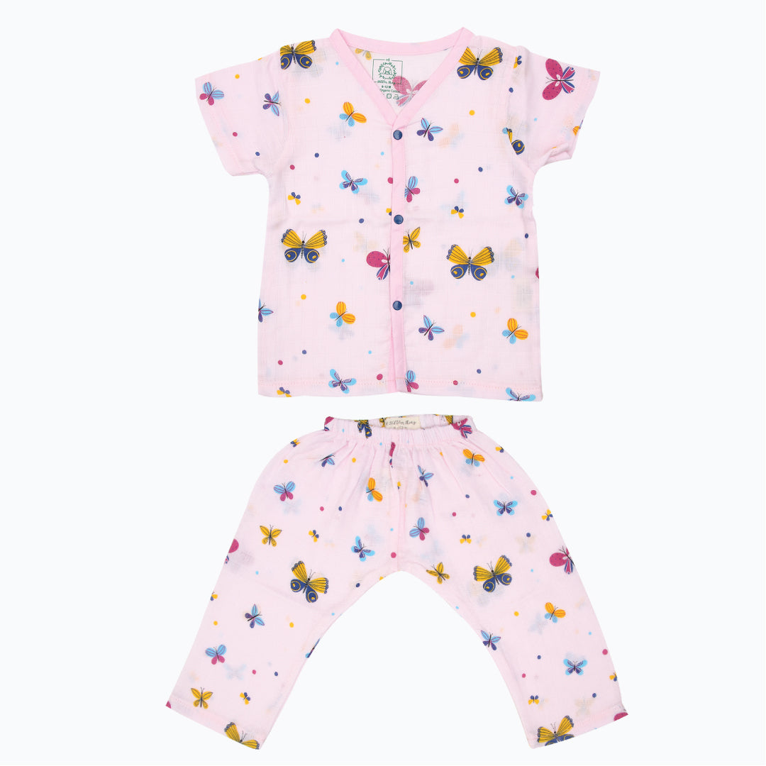 Butterflies - Muslin Sleep Suit for babies and kids (Unisex)